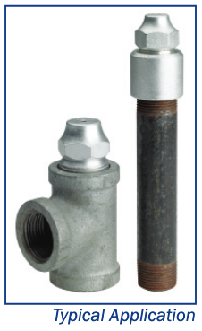 locking pipe plug and locking pipe cap installed on gas pipes