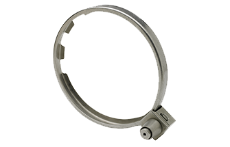 Armor Ring, Solid Stainless Steel, No Ferrule With Side Seal Tab - Armor Front Entry Rings