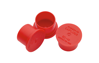 EC-10 red plastic end caps for electrical connectors